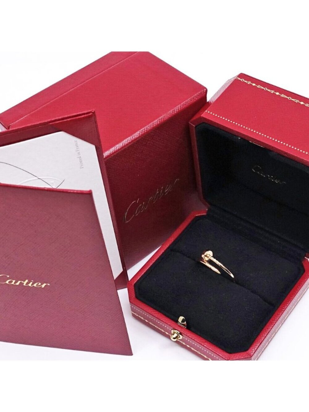 Cartier 18k Pink Gold Juste un Clou SM Ring - Picture 9 of 11